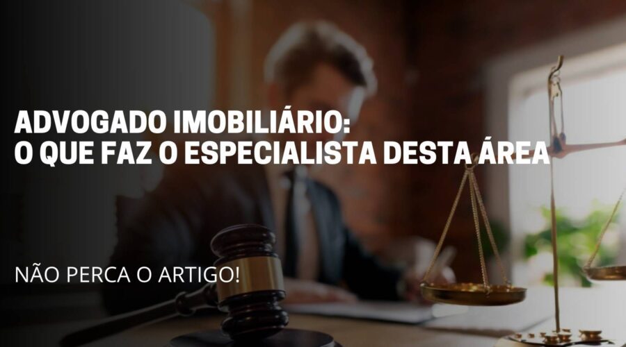 A imagem reflete um advogada sentado em seu escritório. Título do artigo: dvogado imobiliário: o que faz o especialista desta área